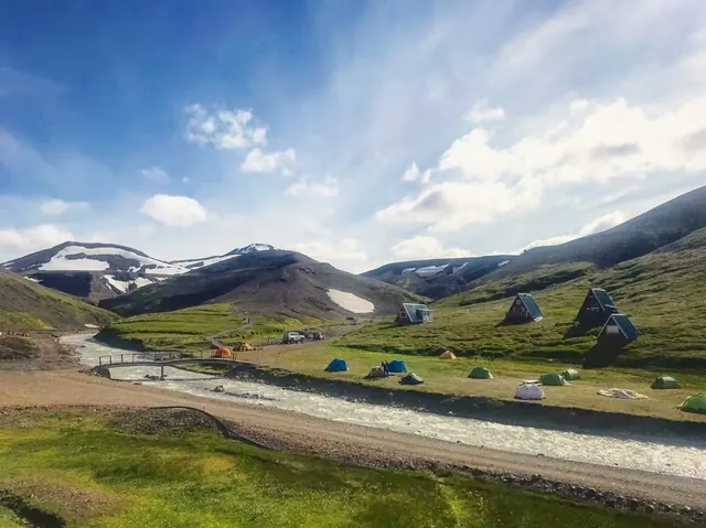 Kerlingarfj√∂ll Hot Pool (√Åsgar√∞s√°), Iceland.