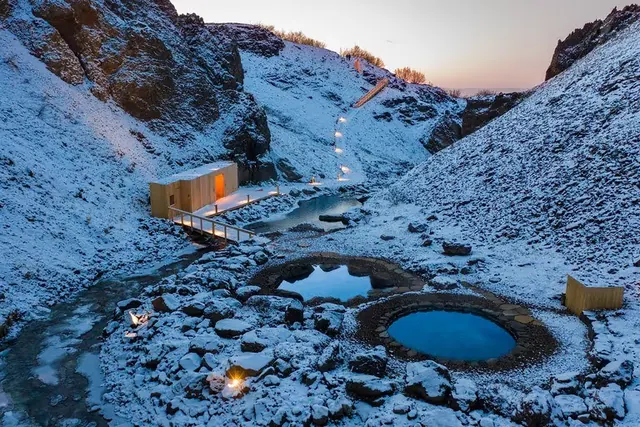 Husafell Canyon Baths