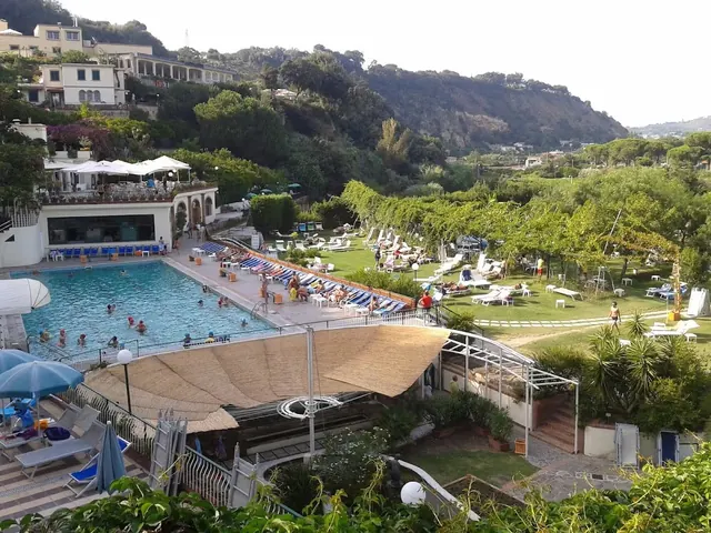Terme Stufe di Nerone, Italy.