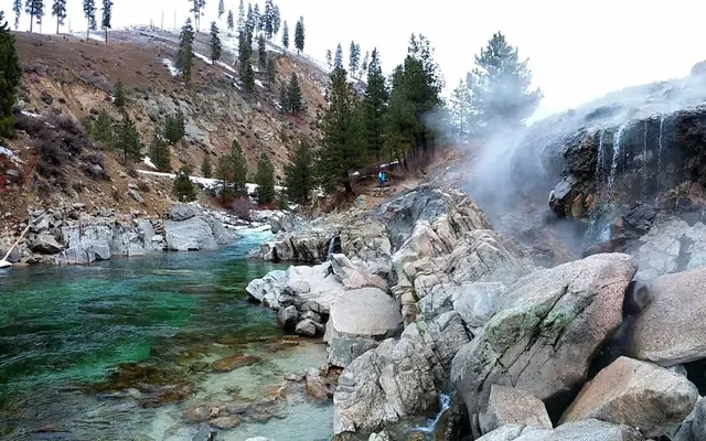 Mile 16 Hot Springs, Idaho.