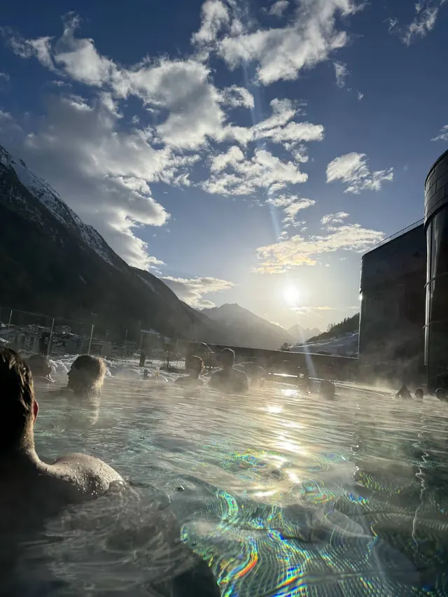 Silvretta Therme Ischgl, Austria.