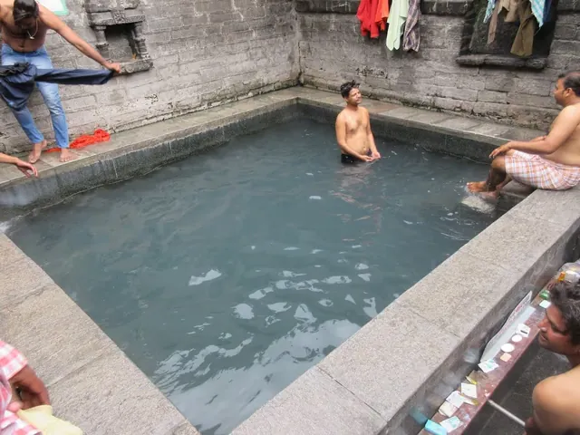 Vashisht Hot Springs, India.