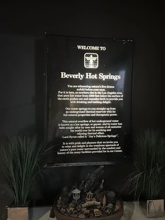 Beverly Hot Springs Spa, California.