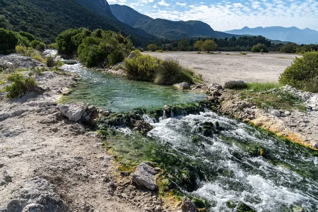 Thermopylae Hot Springs, Greece.
