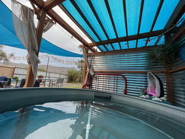 Hot Springs Glamp Camp, New Mexico.
