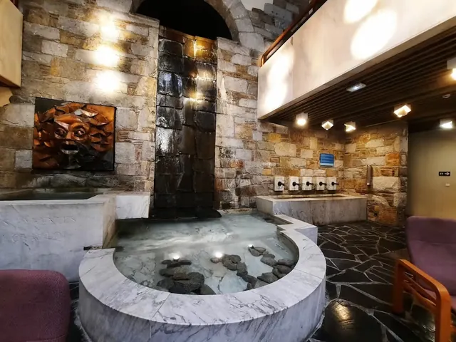Saint-Lary-Soulan Thermal Spa, France.