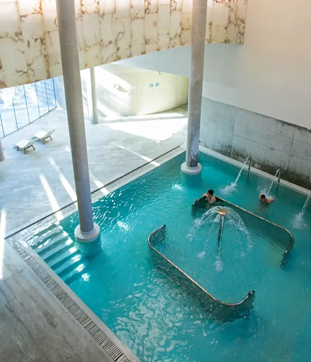 Thermal bathing pool — Balneario de Panticosa (Termas de Tiberio)