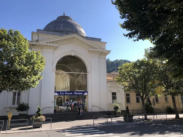 La Bourboule Thermal Spa, France.