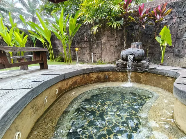 Sungai Klah Hot Spring Park, Malaysia.