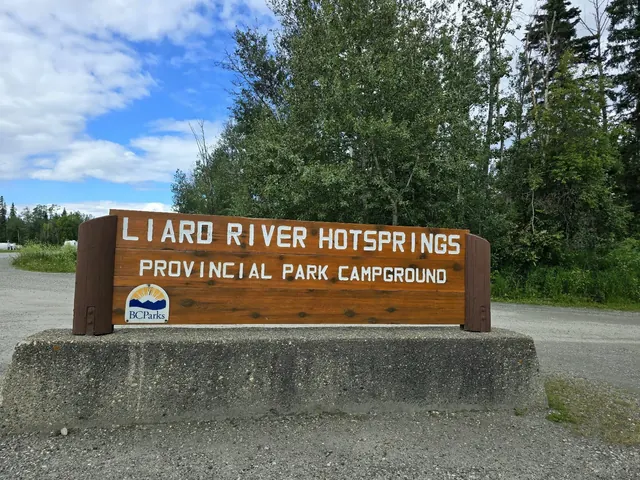 Liard River Hot Springs, Canada.