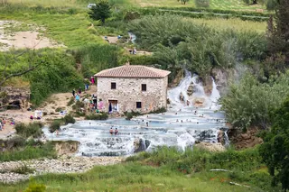 Cascate del Mulino, Tuscany, Italy