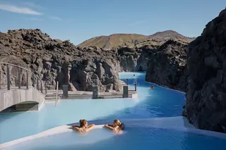 The Retreat Lagoon; a separate experience from standard Blue Lagoon admission — Blue Lagoon