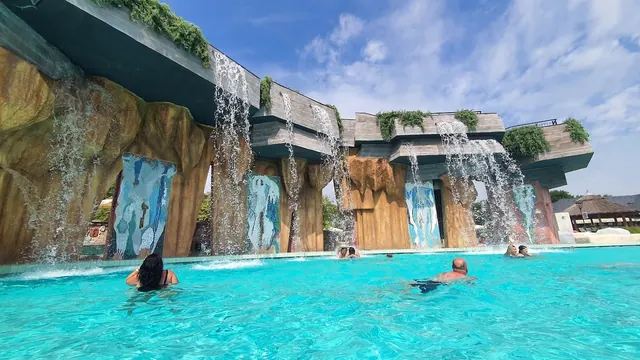 Hungarospa, Hungary.