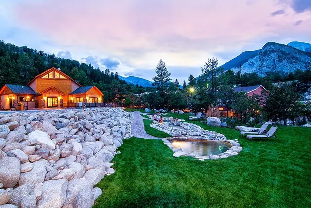 Mount Princeton Hot Springs Resort, Colorado.