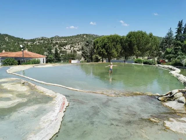 Karahayit Red Springs, Turkey.