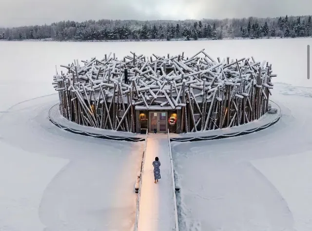 Arctic Bath, Sweden.