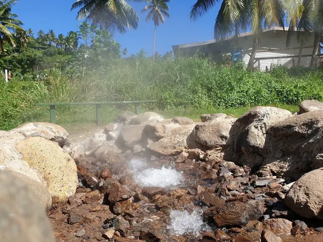 Nakama Hot Springs, Fiji.