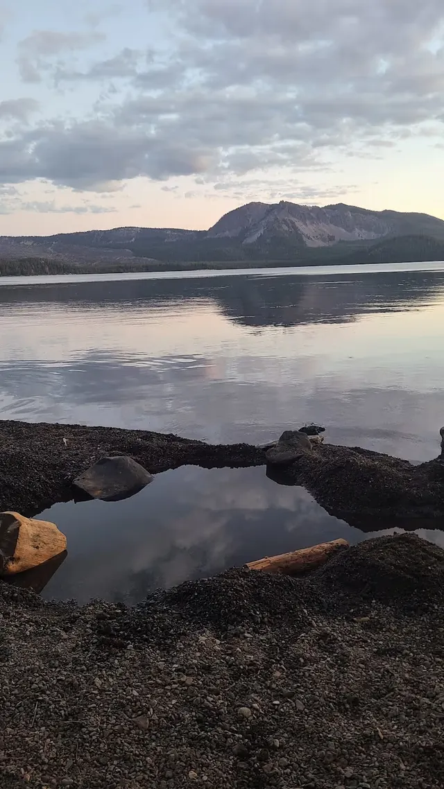 Paulina Lake Hot Springs, Oregon.