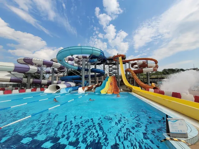 Aquapark Nymphaea, Romania.