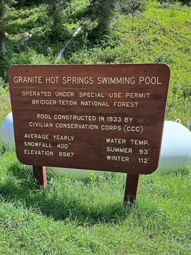 Granite Hot Springs Pool