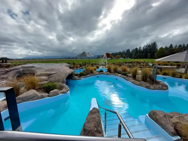 Ōpuke Thermal Pools & Spa, New Zealand.