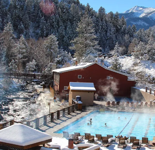 Mount Princeton Hot Springs Resort, Colorado.