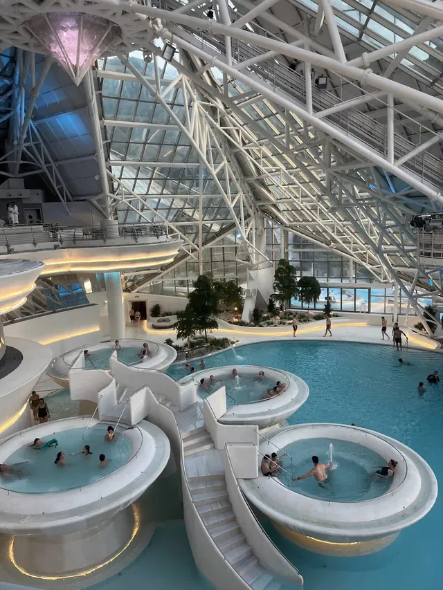 Caldea Thermal Centre, Andorra.