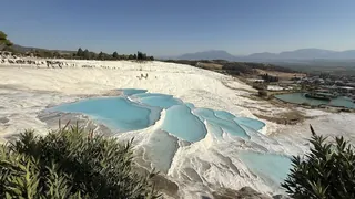 Pamukkale Travertines and Thermal Springs, Turkey.