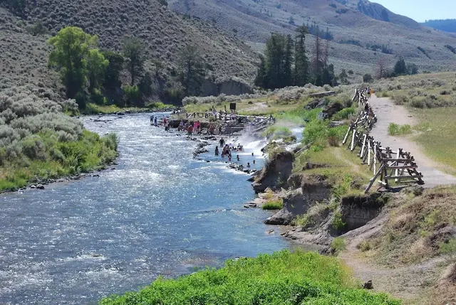 Boiling River Hot Springs