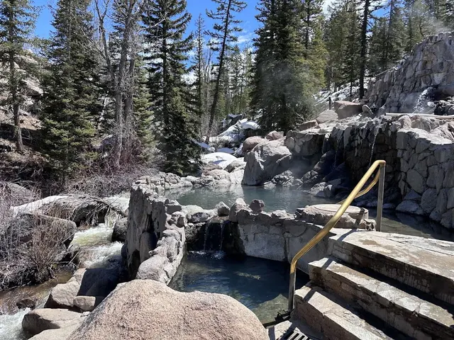 Strawberry Park Hot Springs, Colorado.