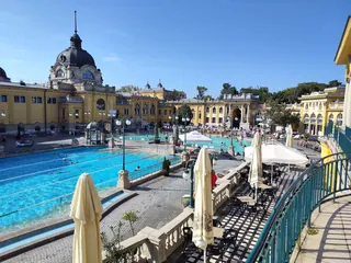 Szechenyi Thermal Bath, Hungary.