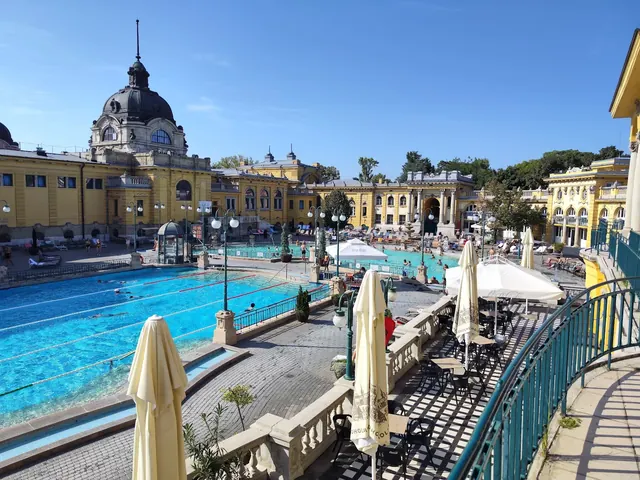 Szechenyi Thermal Bath, Hungary.