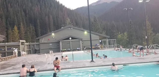 Miette Hot Springs, Canada.