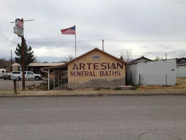 Artesian Bath House & Trailer Court, New Mexico.