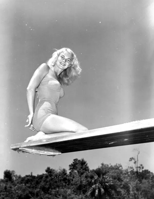 Ginger Stanley Weeki Wachee Springs, Florida 1951