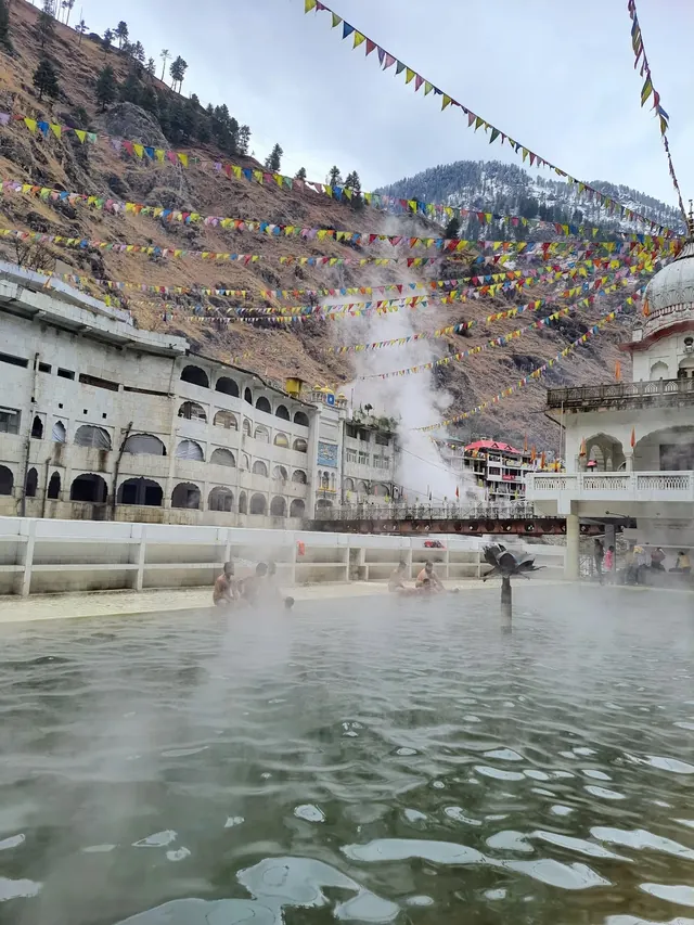 Manikaran Hot Springs, India.