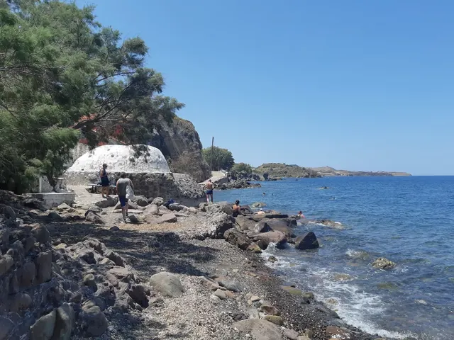 Eftalou Hot Springs (Bathhouse), Greece.