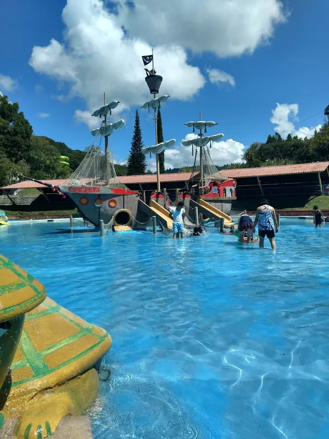 Parque Acuatico Ixtapan (Balneario Termal), Mexico.