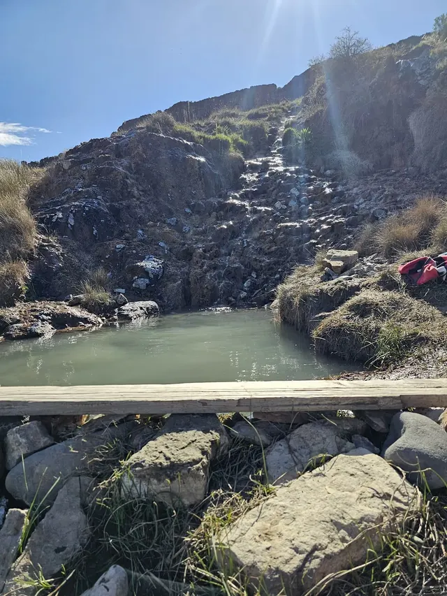 Ryegrass Hot Springs, Oregon.