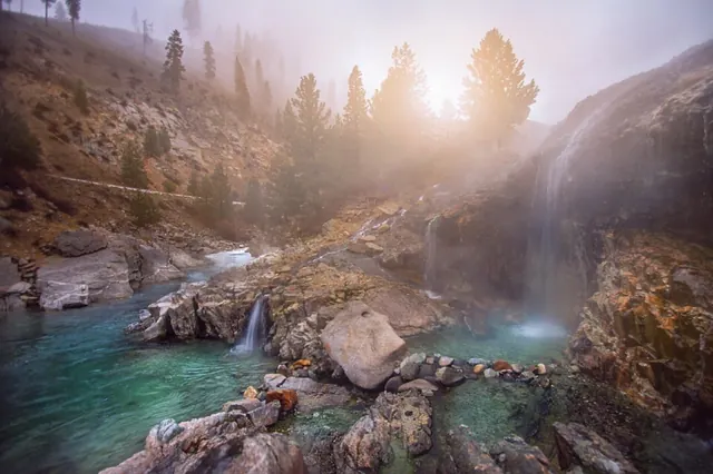 Kirkham Hot Springs, Idaho, United States