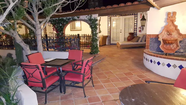 Courtyard seating area — Tuscan Springs Hotel and Spa