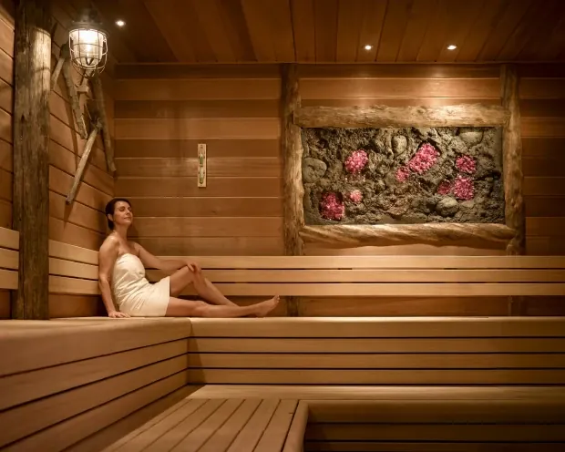 Sauna interior — Thermen Bad Nieuweschans