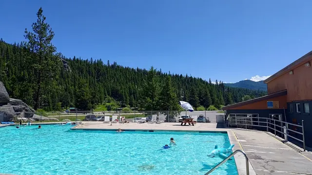 Lolo Hot Springs, Montana.