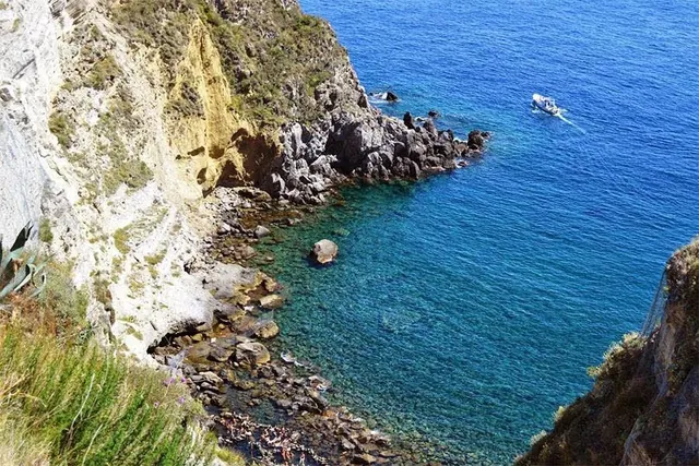 Sorgeto Bay, Italy.