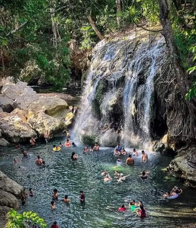 Finca El Paraiso Hot Spring Waterfall