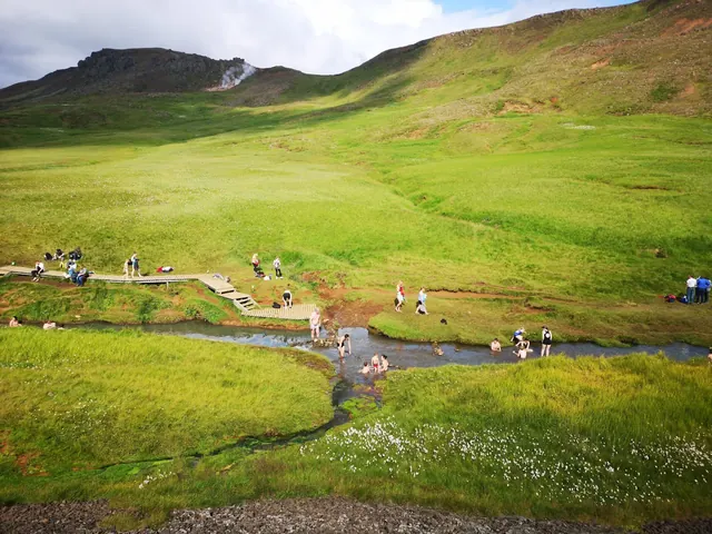 Reykjadalur Thermal River