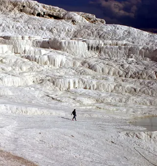 Hot Springs of Pamukkale Turkey