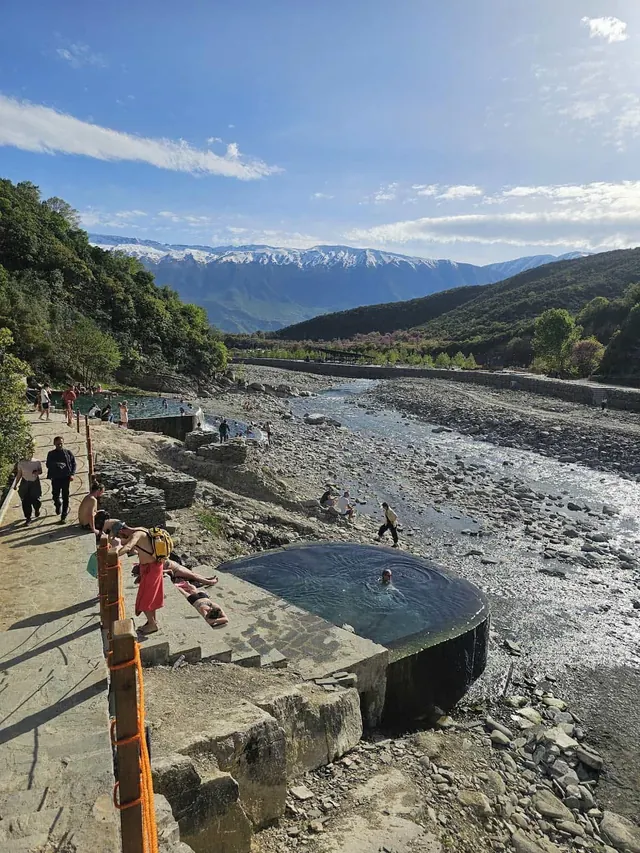 Hidraj Thermal Springs, Albania - geothermal spring pools on Banja mountain near Elbasan