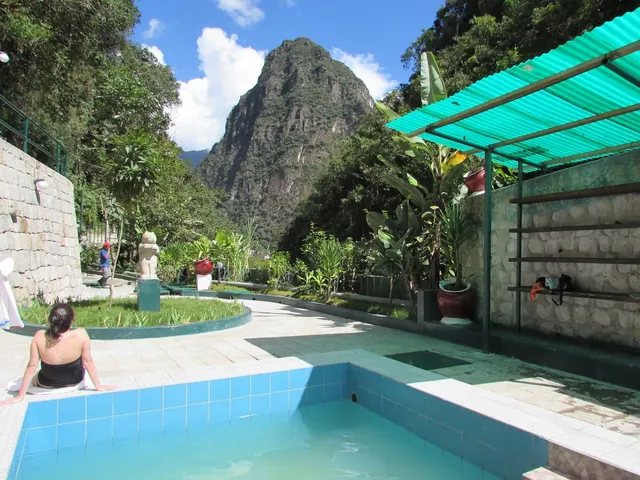Banos Termales de Aguas Calientes, Peru.