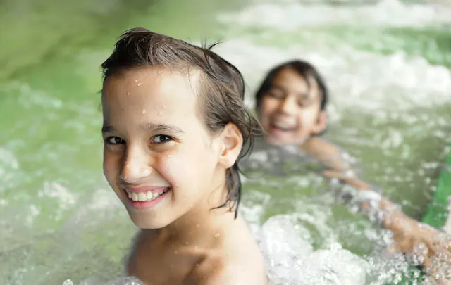 Children’s pool at Terme di Castrocaro